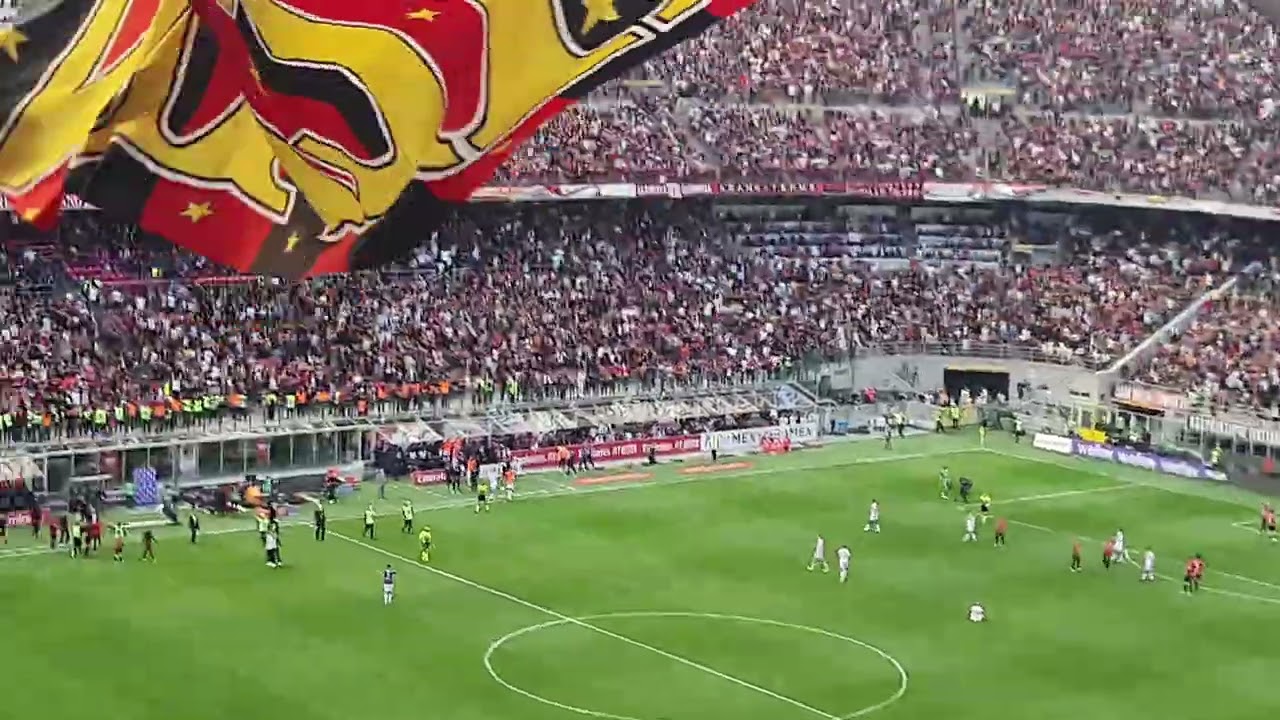 Ultimi brividi e poi CHI NON SALTA &Egrave; NERAZZURRO || Milan vs Fiorentina 1-0. 01-05-22