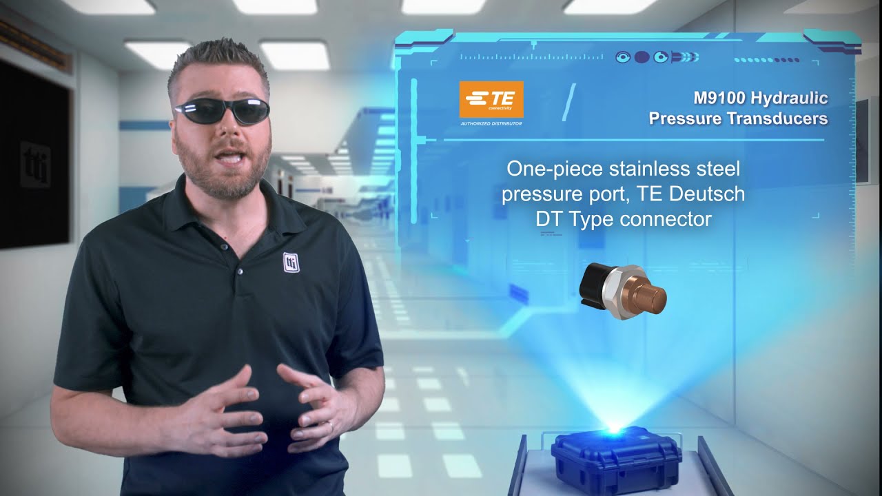 TE M9100 Hydraulic Pressure Transducer Sensor- Tech Specs | TTI, Inc.