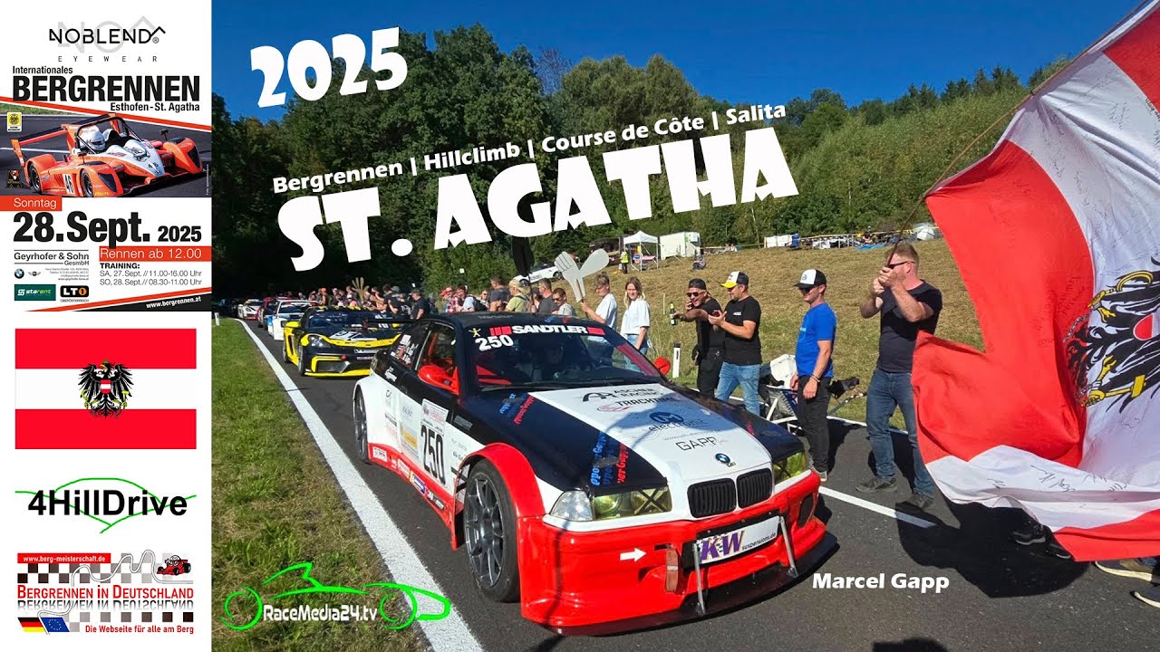 Auto Bergrennen St. Agatha 2025 | Best of all Cars | Highspeed Racing | Merli Hin | RaceMedia24.tv