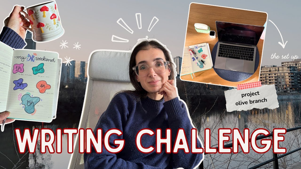watch me write 5,000 words of my novel in one snowy weekend
