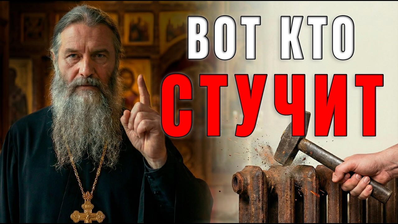ВЫ СЛЫШИТЕ СТУК В 3 ЧАСА НОЧИ? Не игнорируйте! Священник объяснил что это значит