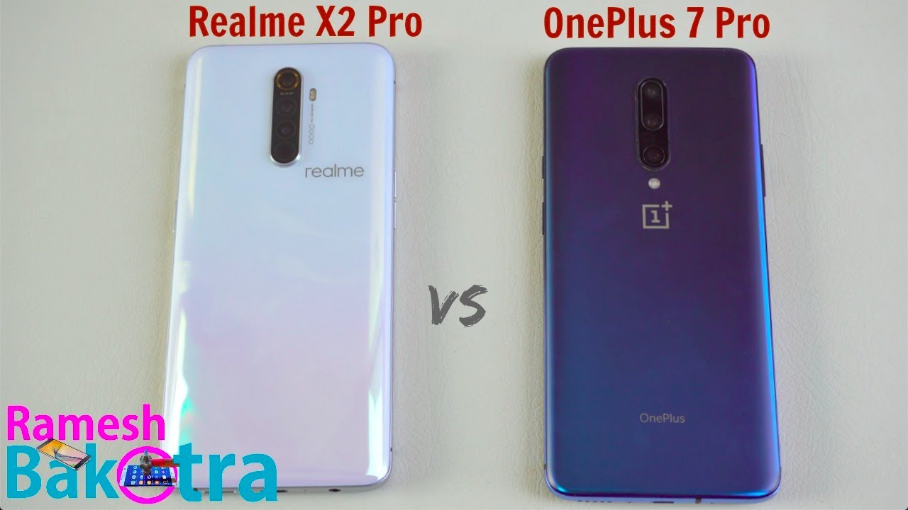 Realme X2 Pro vs OnePlus 7 Pro SpeedTest and Camera Comparison