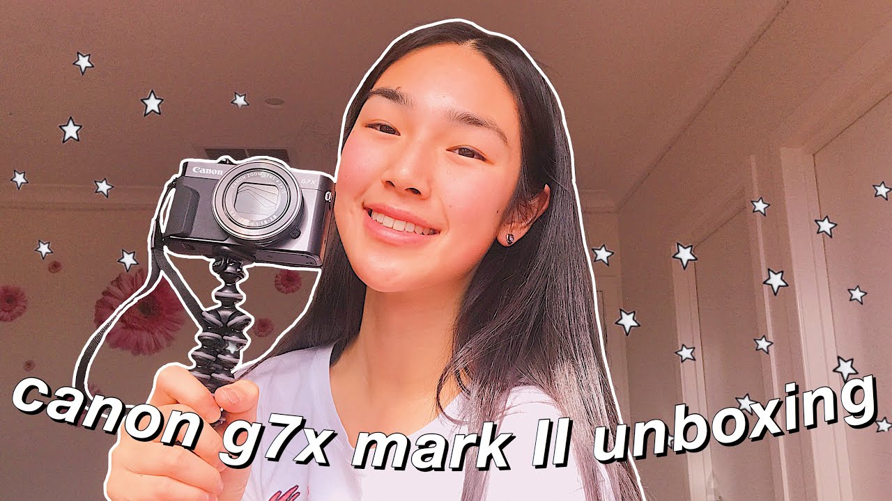 CANON G7X MARK II UNBOXING 2020 + TRIPOD