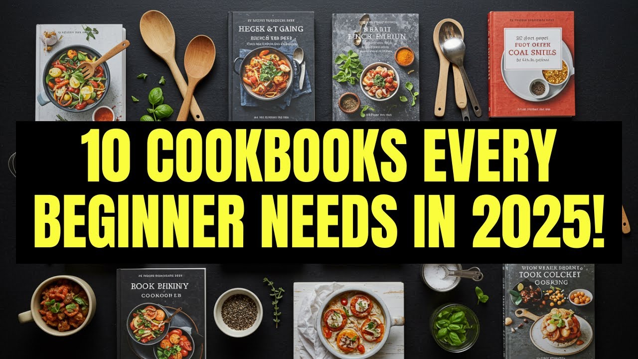I Reviewed the 10 Best Cookbooks for Beginners 2025 &ndash; Easy Recipes, Skills & Kitchen Confidence!