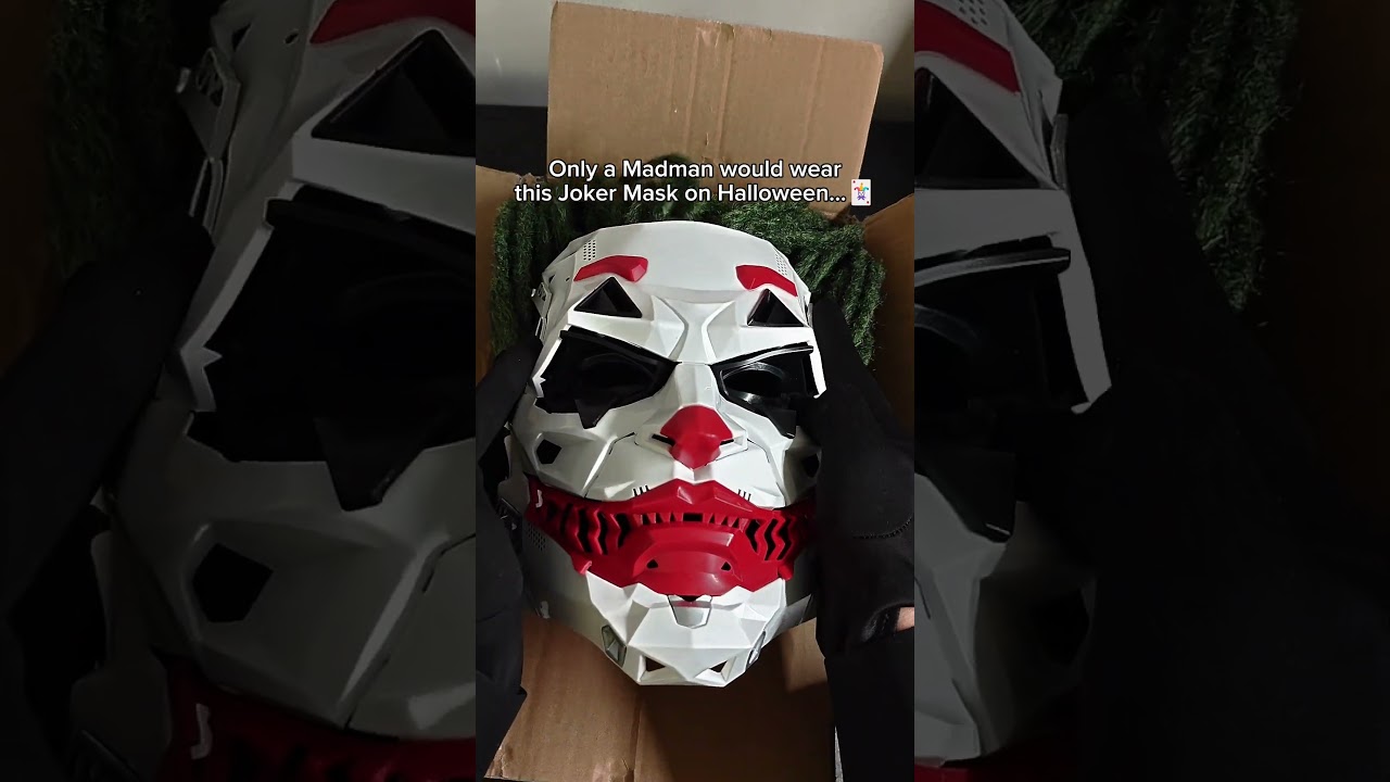 would you use it?🃏🔥 #mask #joker #halloween #dc #fyp
