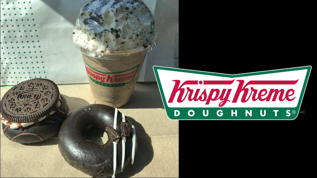 Krispy Kreme OREO Cookie: Glazed Doughnut, Over-the-Top Doughnut & OREO Mocha Chiller