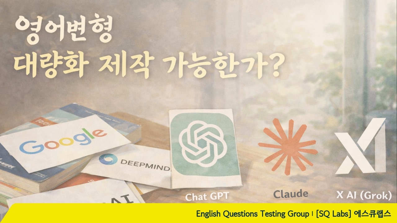 수능형 17문제? 클릭 한 번이면 됩니다 | 영어변형 내신 2,000문제, 사람이 만드는 시대는 끝났다 | 대량화 제작은 단순한 AI 사용이 아니다.
