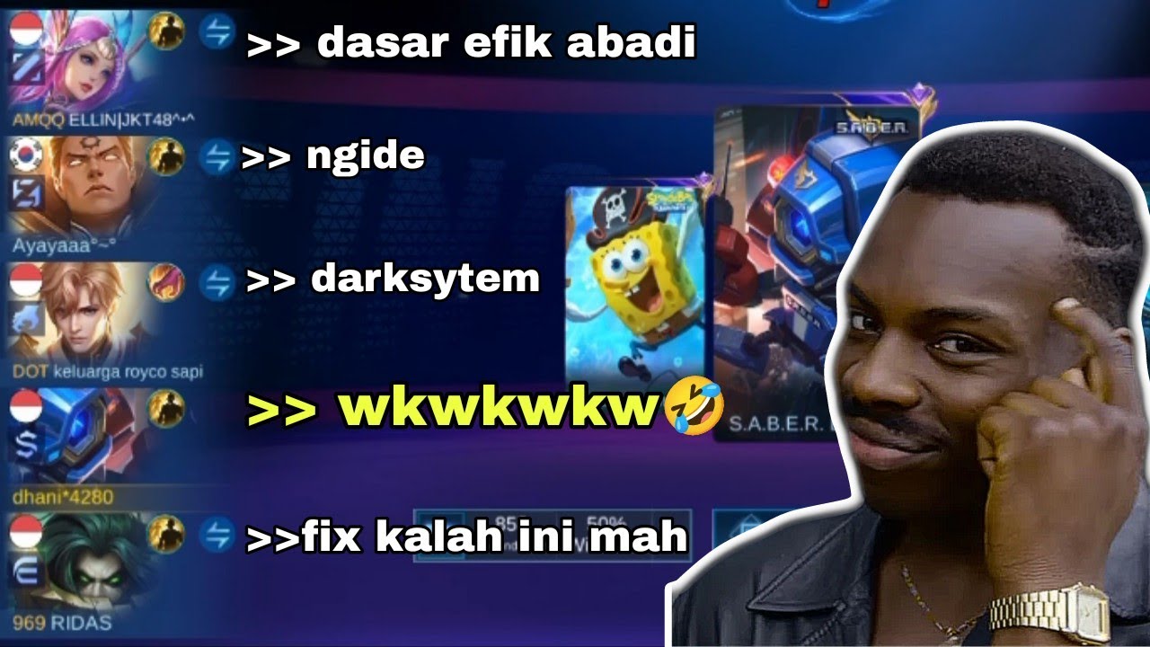 AWALNYA DI BACOTIN TIM SENDIRI,KARNA PAKE CYCLOPS GOLD LANE || Tapi Akhirnya Menang -mobilelegend 