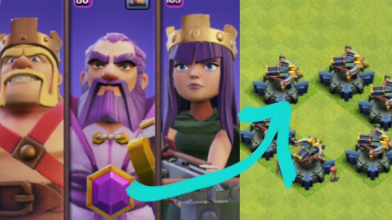 All Heroes Vs Bow Who Win This Attack in clash of clans 