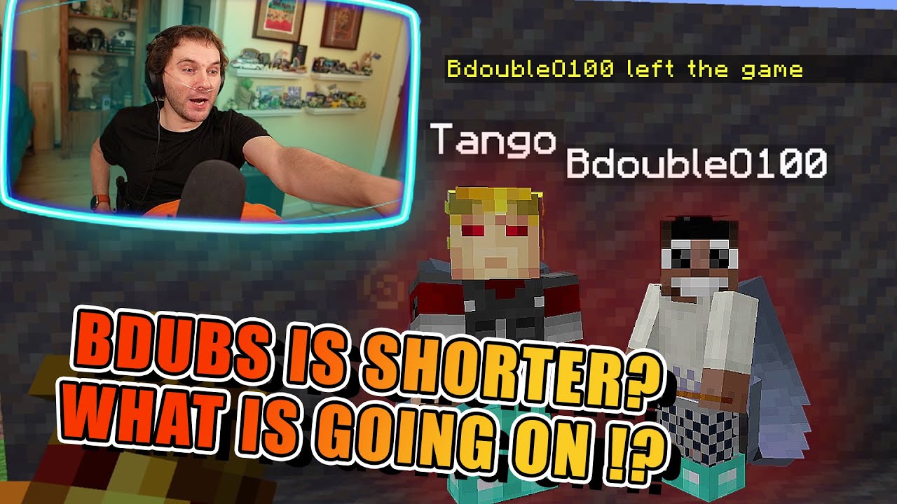 Watch Scar's Priceless Reaction to Bdubs's Height!