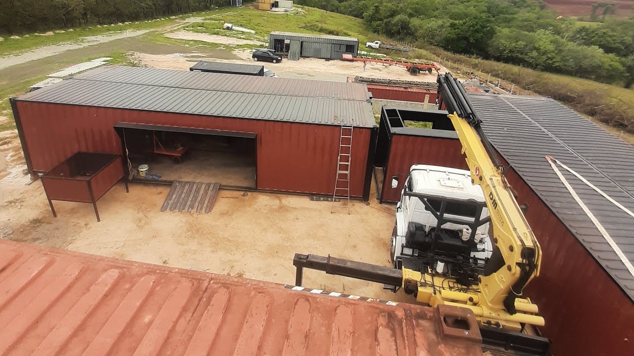 Casa Container 130m2 pré acabada! VAMOS PARA A ENTREGA!   Video 1