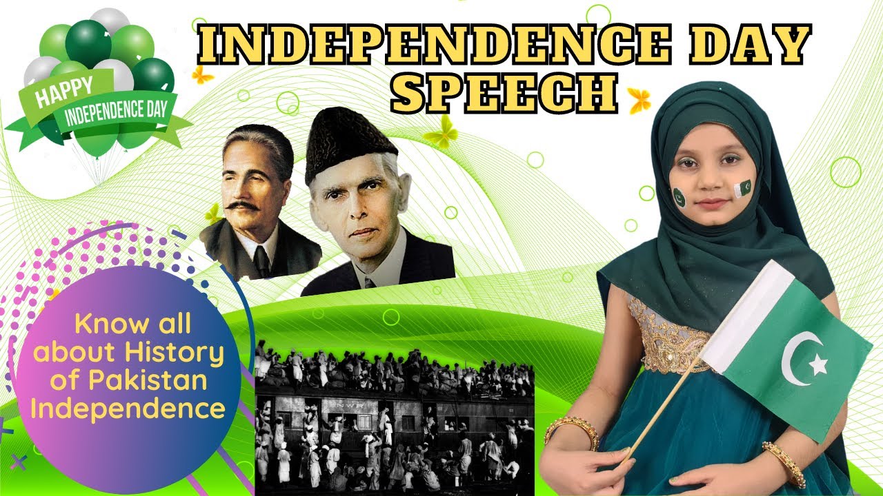 PAKISTAN INDEPENDENCE DAY SPEECH 2021 | MUST KNOW Pakistan Independence History | Patriotic Speech