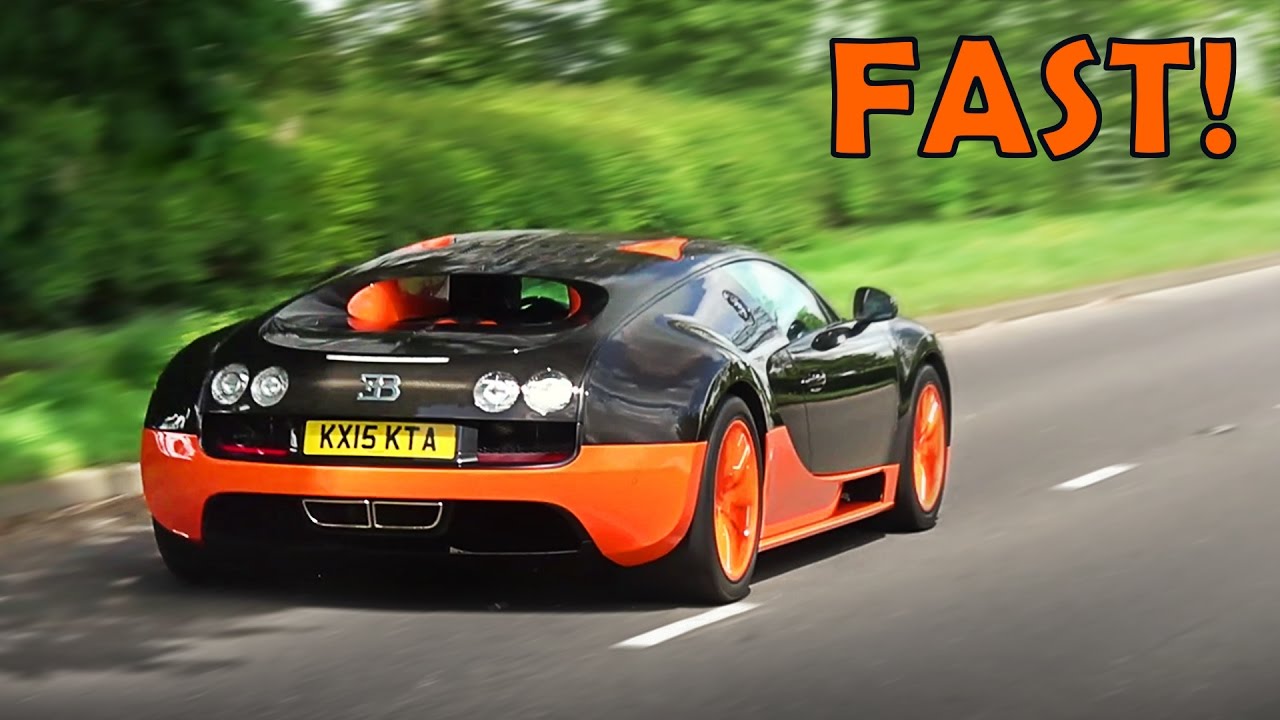 Supercars and Tuner Cars Leaving a Car Show - May 2017