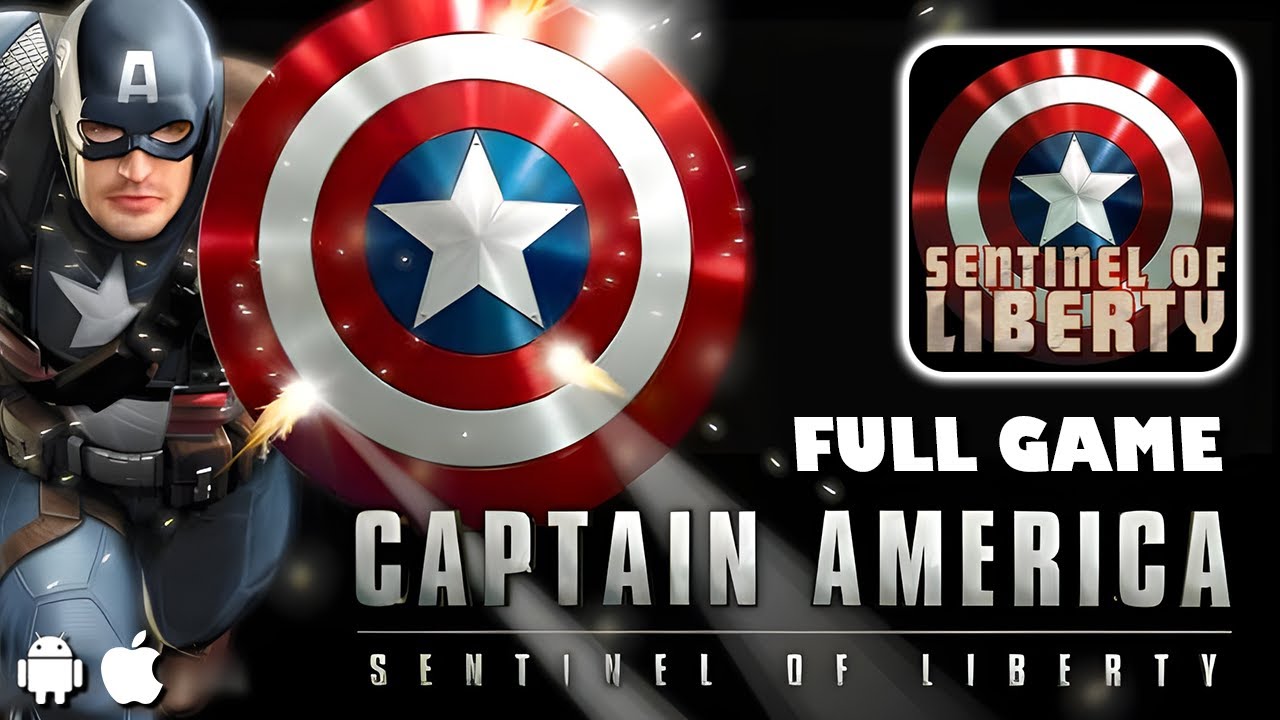 Captain America: Sentinel of Liberty | iOS/Android Longplay, Full Game, No Commentary