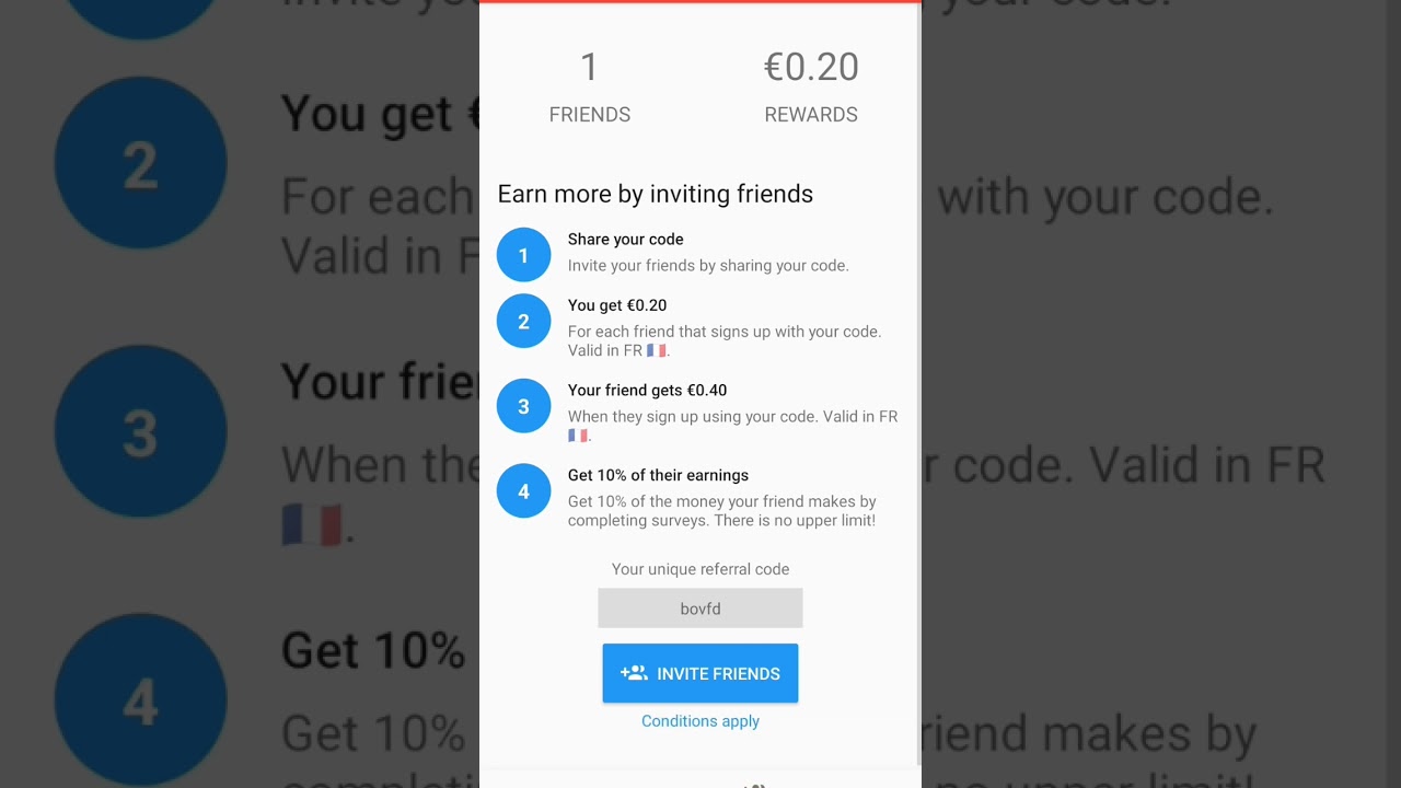 Gagne L ARGENT RAPIDE Avec PayPal AttaPoll App Vrai 100% oublier Pas l Code (bovfd)