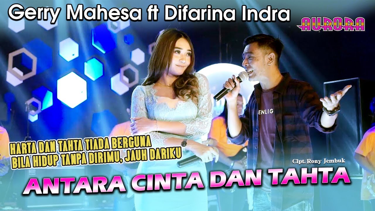 Difarina Indra ft Gerry Mahesa - Antara Cinta Dan Tahta (Official Music Video)