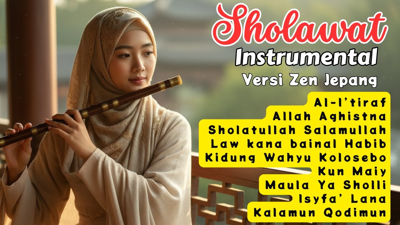 Sholawat Instrumental Jepang | Islamic Meditation & Relaxation Music