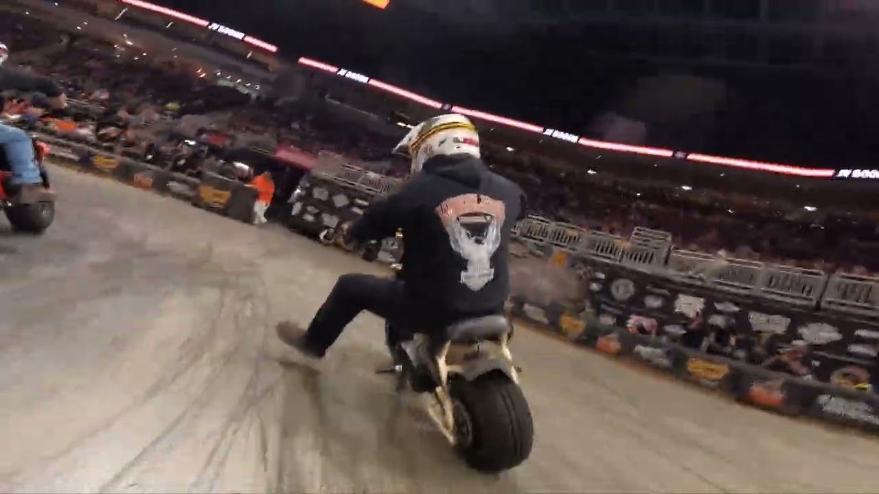 Flatout Friday 2026 JV Boonie Main Event Minibike racing
