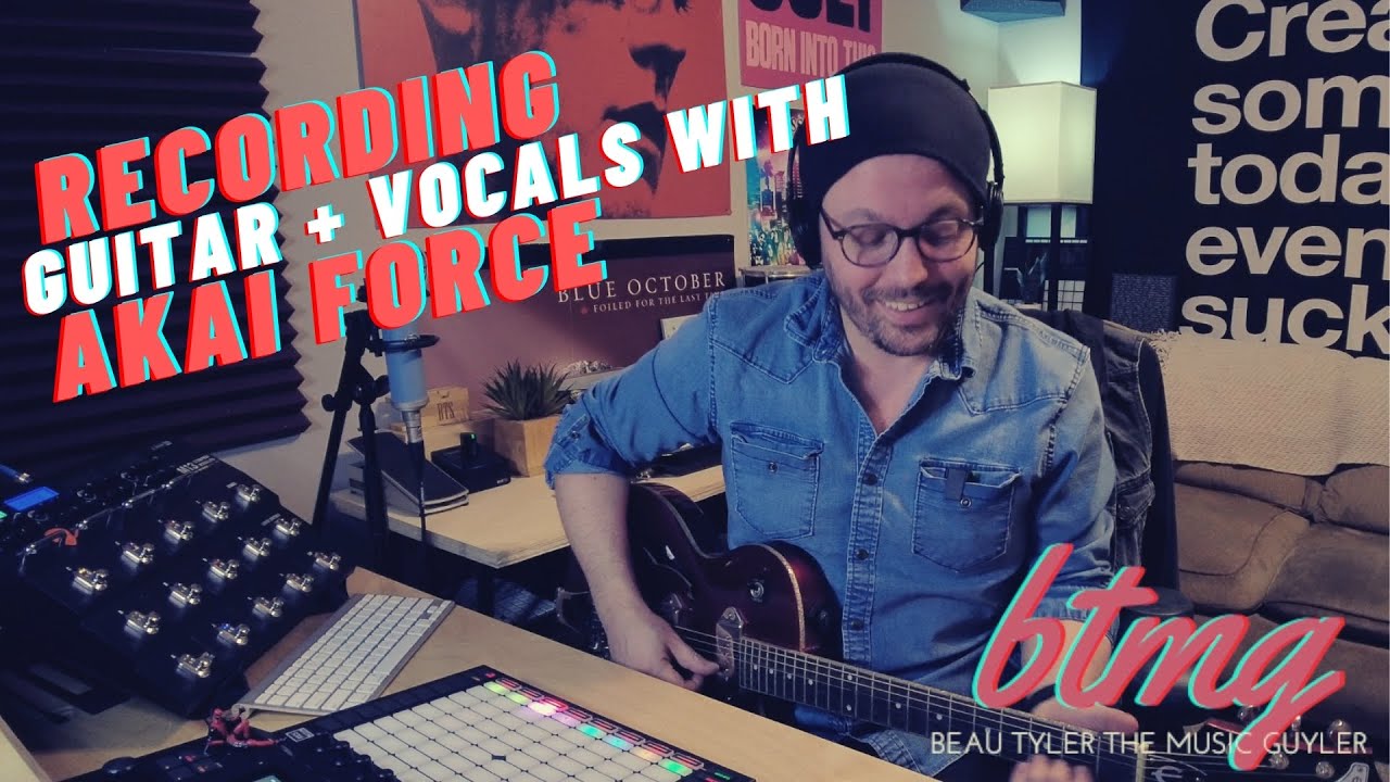 Akai Force | Making a Song with Vocals and Guitar (“Kung Fu”)