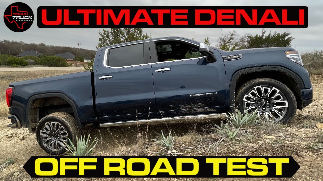 Сможет ли GMC Sierra ULTIMATE преодолеть бездорожье Denali?