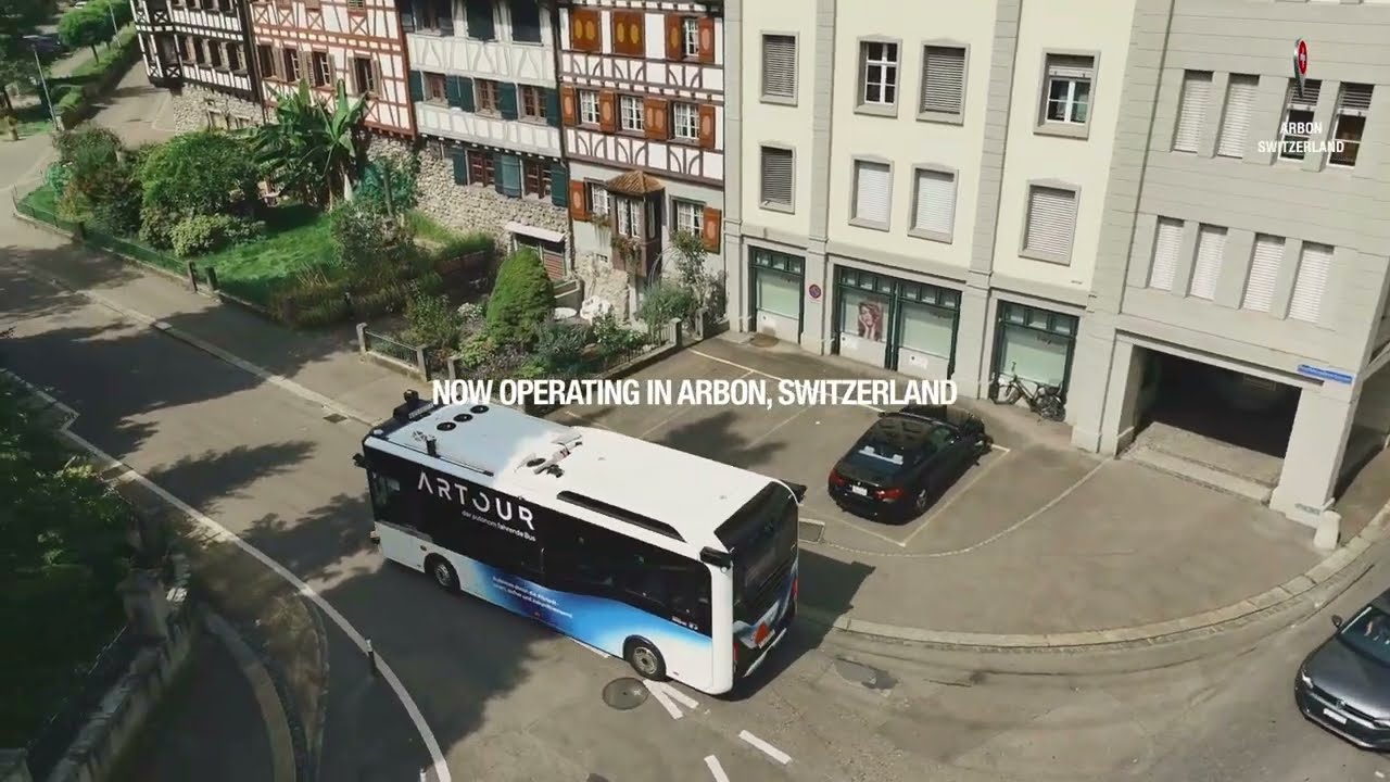 Karsan Autonomous e-ATAK, automated by ADASTEC Now Operating in Arbon, Switzerland