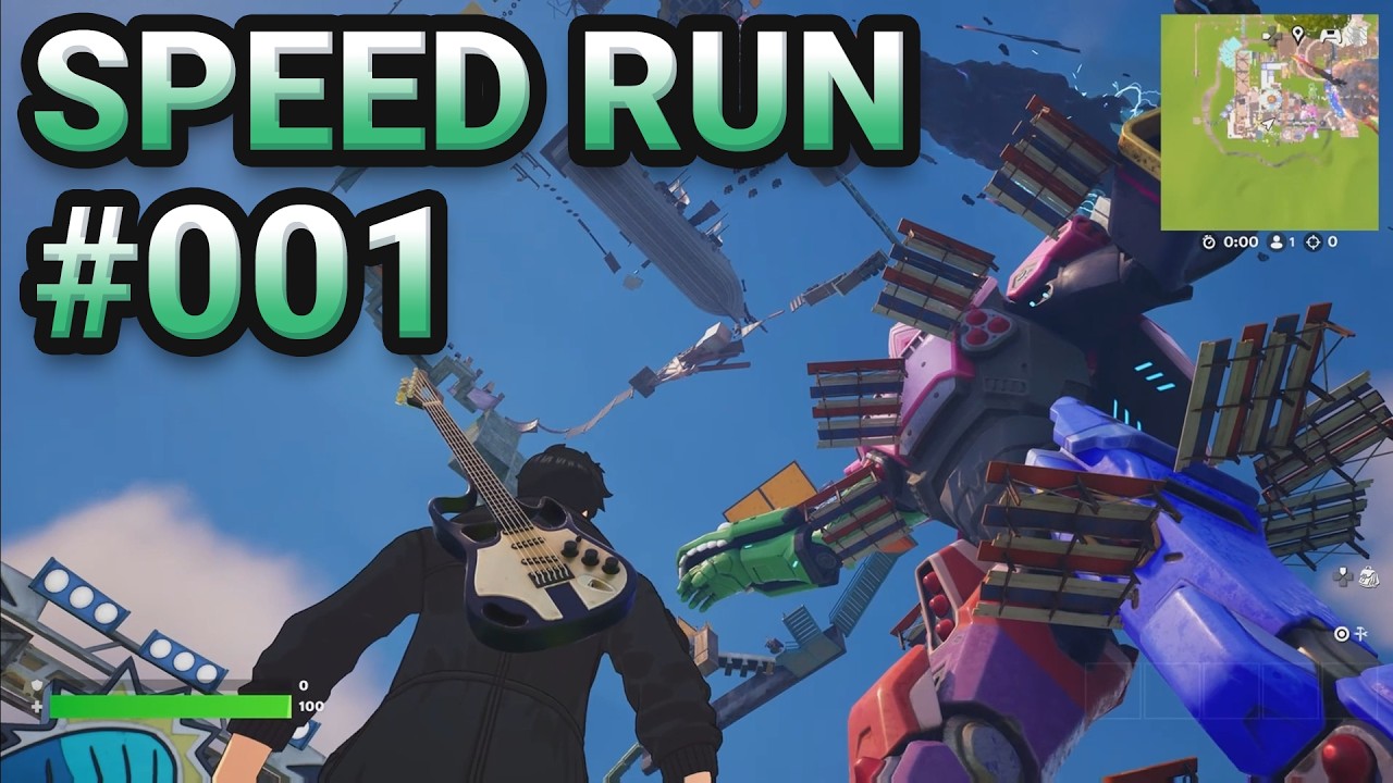 Only Up Adventure 🚀 Fortnite - Speed Run 01