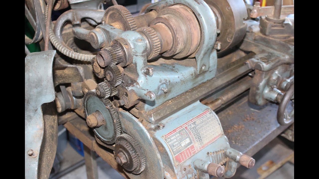 Getting An Old Lathe Running and General Maintenance South Bend, Logan, Craftsman