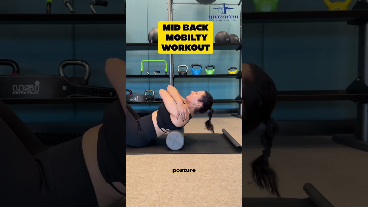 Mid back mobility Workout to improve spinal flexibility, Breathing & Posture!