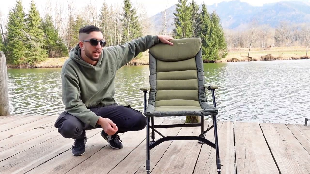 Unser MK Angelsport Kingsize Recliner pro Carp Chair - Karpfenstuhl