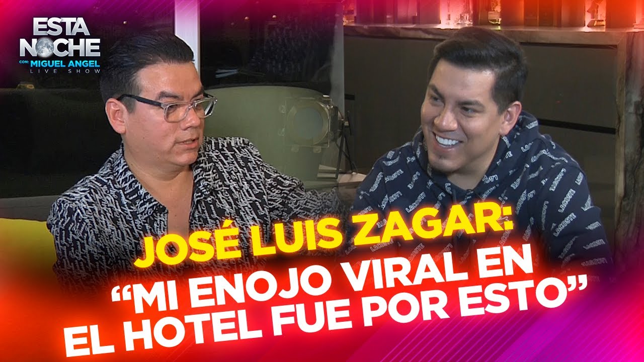 “MI ENOJO VIRAL EN EL HOTEL FUE POR ESTO” | ZAGAR en Esta Noche con Miguel Angel
