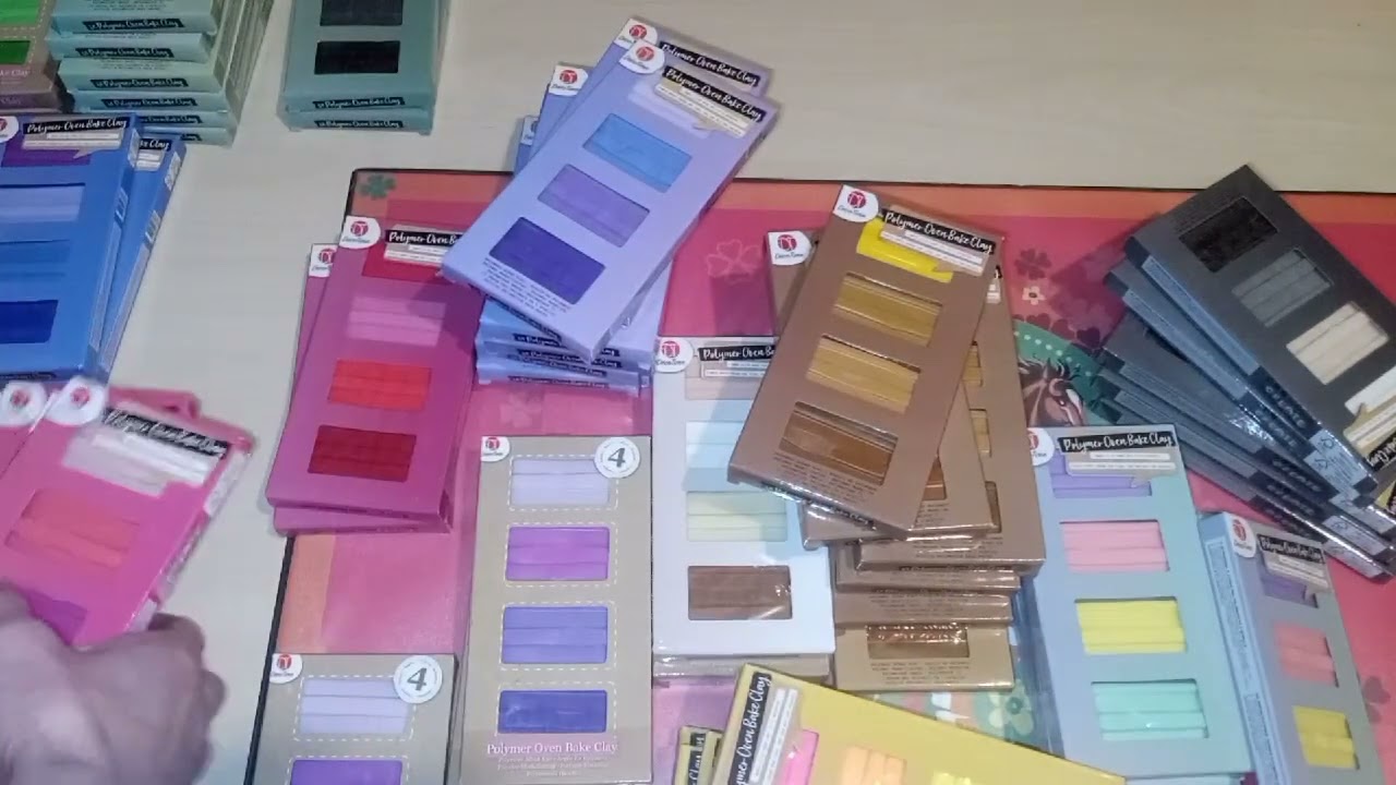 haul chez Action:                                                      de pâtes Fimo ✨
