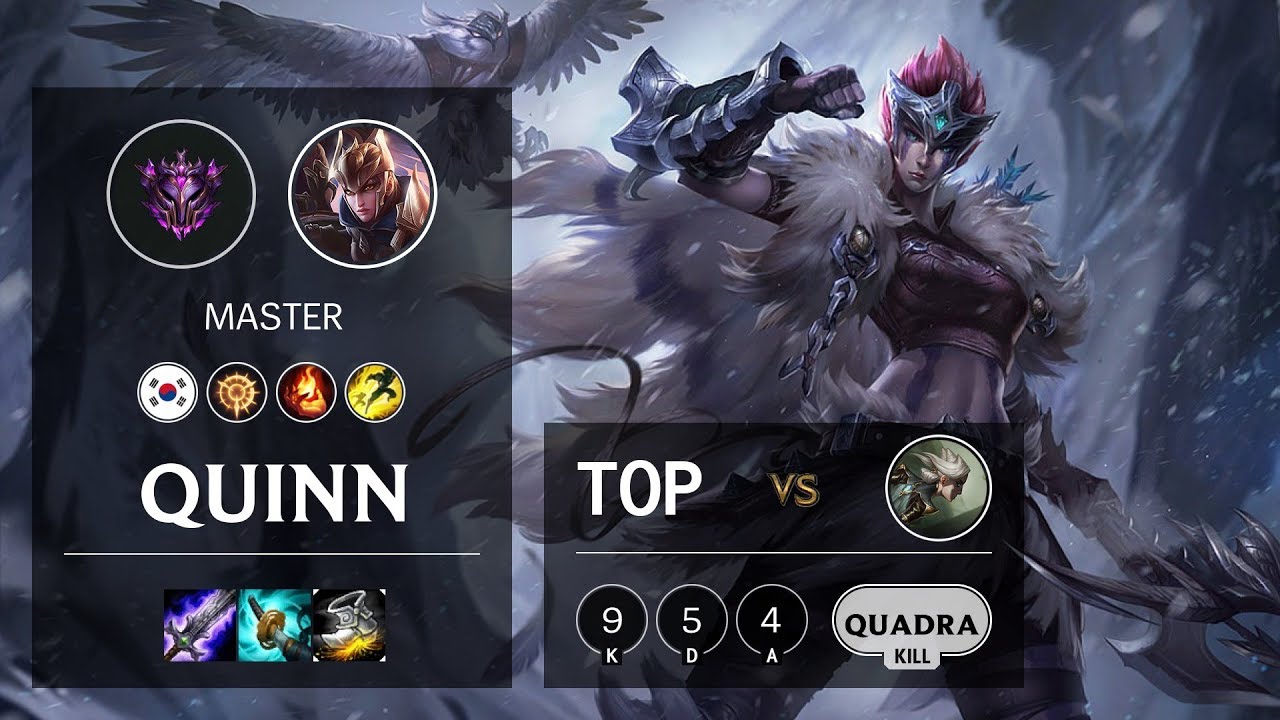 Quinn Top vs Camille - KR Master Patch 10.8