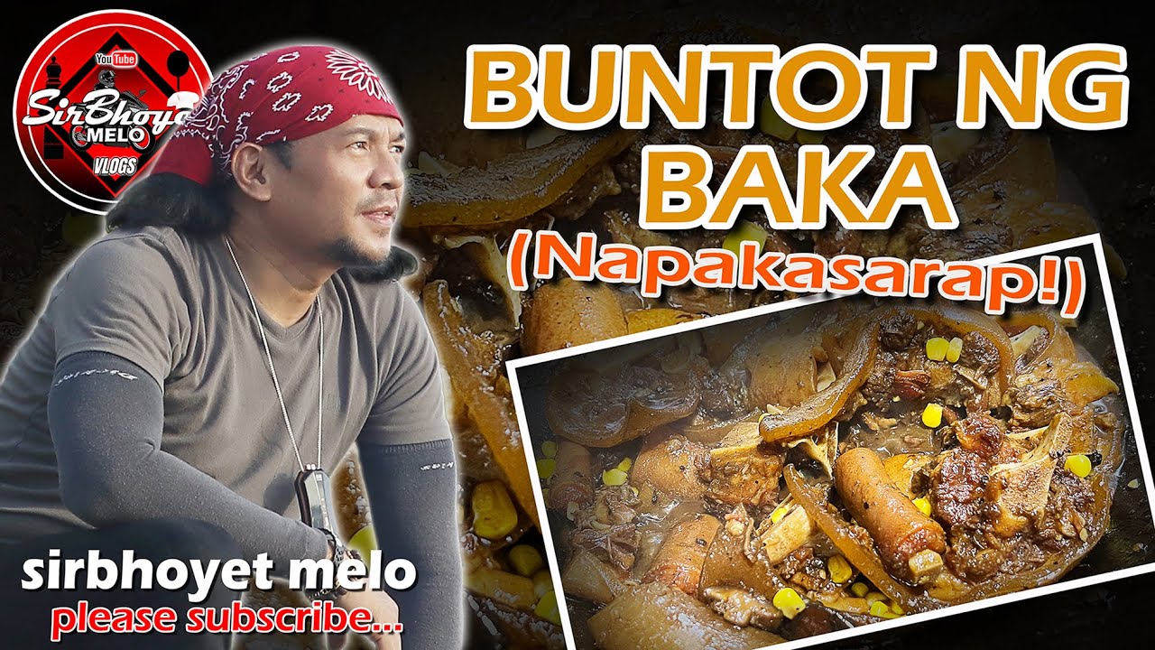 GAWIN NINYO ANG LUTONG ITO SA BUNTOT NG BAKA.. NAPAKASARAP TALAGA... | SirBhoyet Melo