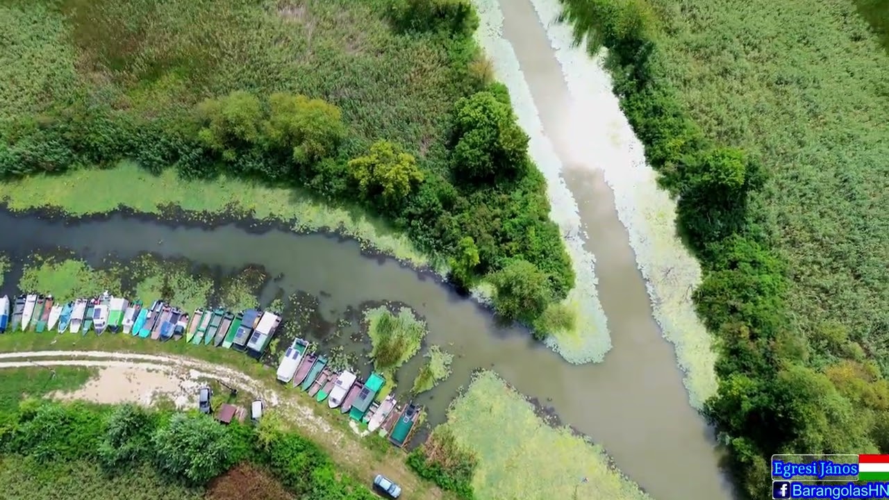 Tisza tó - Drónos repülés, 2024.08.08, 2.rész,  Tiszavalk - Szivarvány kikötő, DJI Mini 3