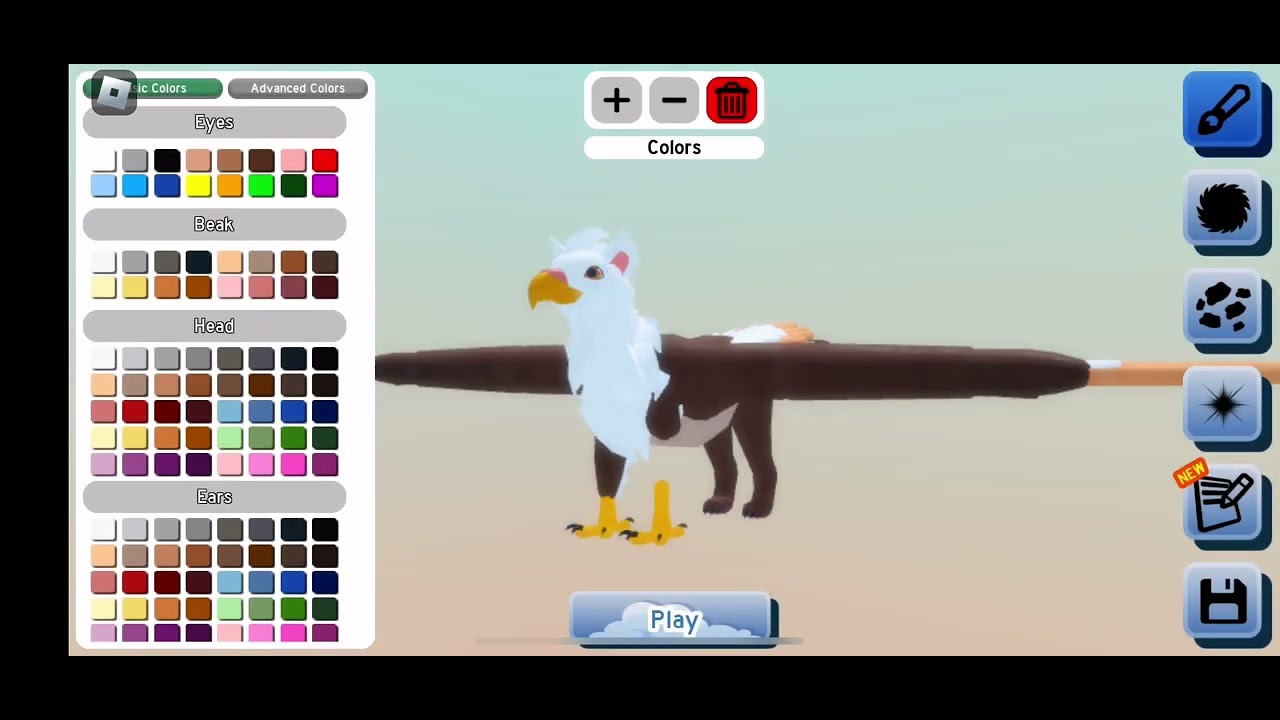 Trying the griffin in feather family