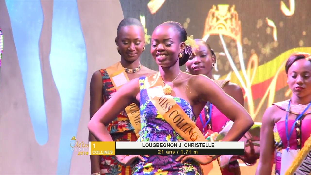 Christelle LOUGBEGNON couronnée Miss Bénin