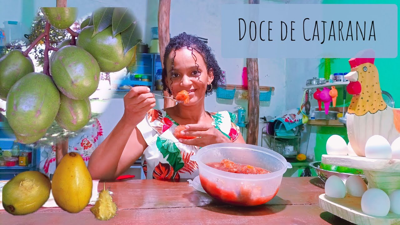 🔴 DOCE DE CAJARANA, VOCÊ CONHECE?vem aprender a fazer!#doces #comofazer
