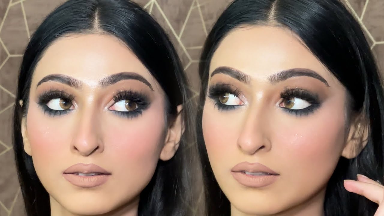 Glam Look Step by Step 😍😍 taught by @Manveen Makeovers