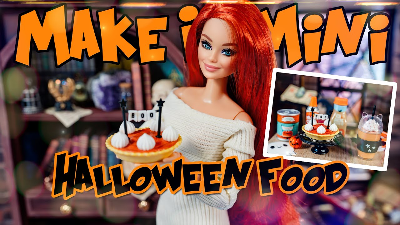 Let’s Make: Make It Mini Food Halloween With Model Magic Plus Cleo DeNile Glam Case