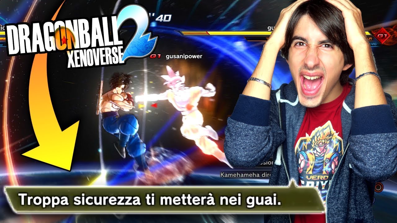 SFIDO un MOSTRO online: GUARDATE cosa SUCCEDE! Dragon Ball Xenoverse 2 PVP Gameplay ITA