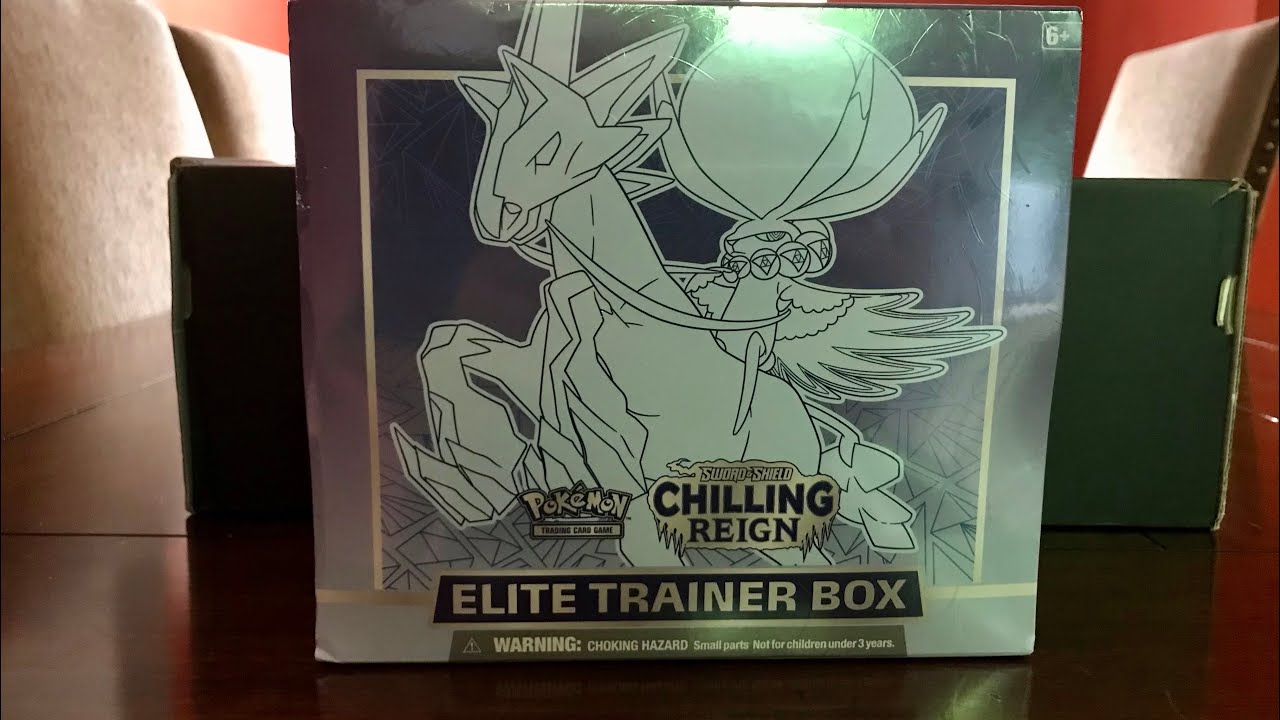 Opening my First Chilling Regin Pokémon ETB