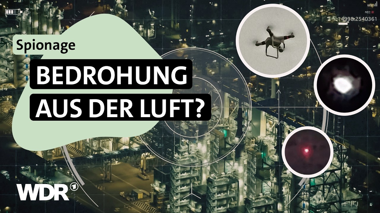 Spionage-Drohnen über Deutschland: Wehrlos gegen illegale Drohnenflüge? | Investigativ | WDR