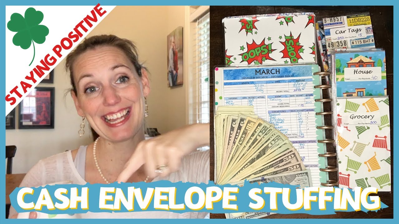 One Income Cash Envelope Stuffing: Budget Changes with Uncertain Changes in the Future