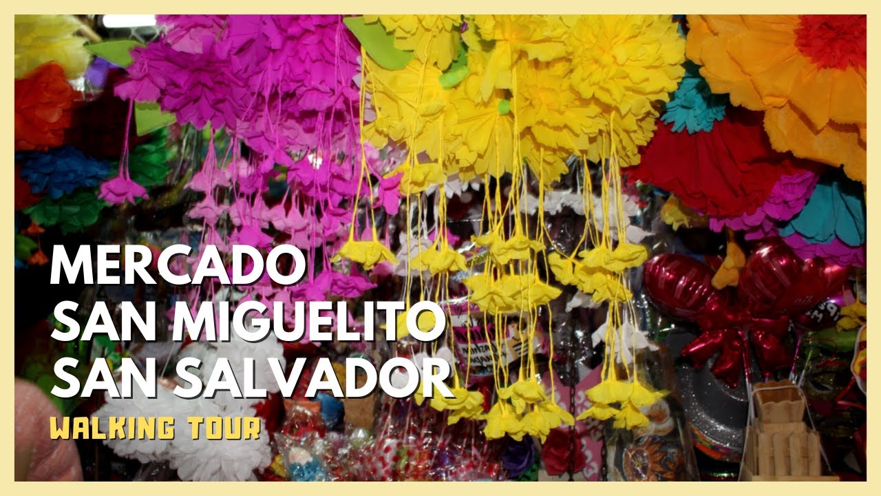 Así era el MERCADO SAN MIGUELITO en San Salvador, El Salvador (2021) - CENTRO DE SAN SALVADOR