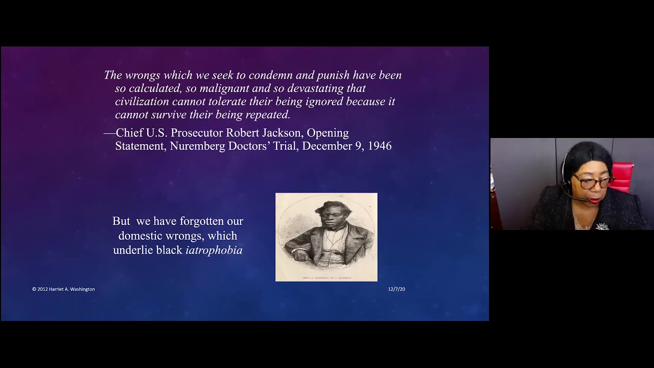 Harriet A. Washington at the CU Center for Bioethics and Humanities