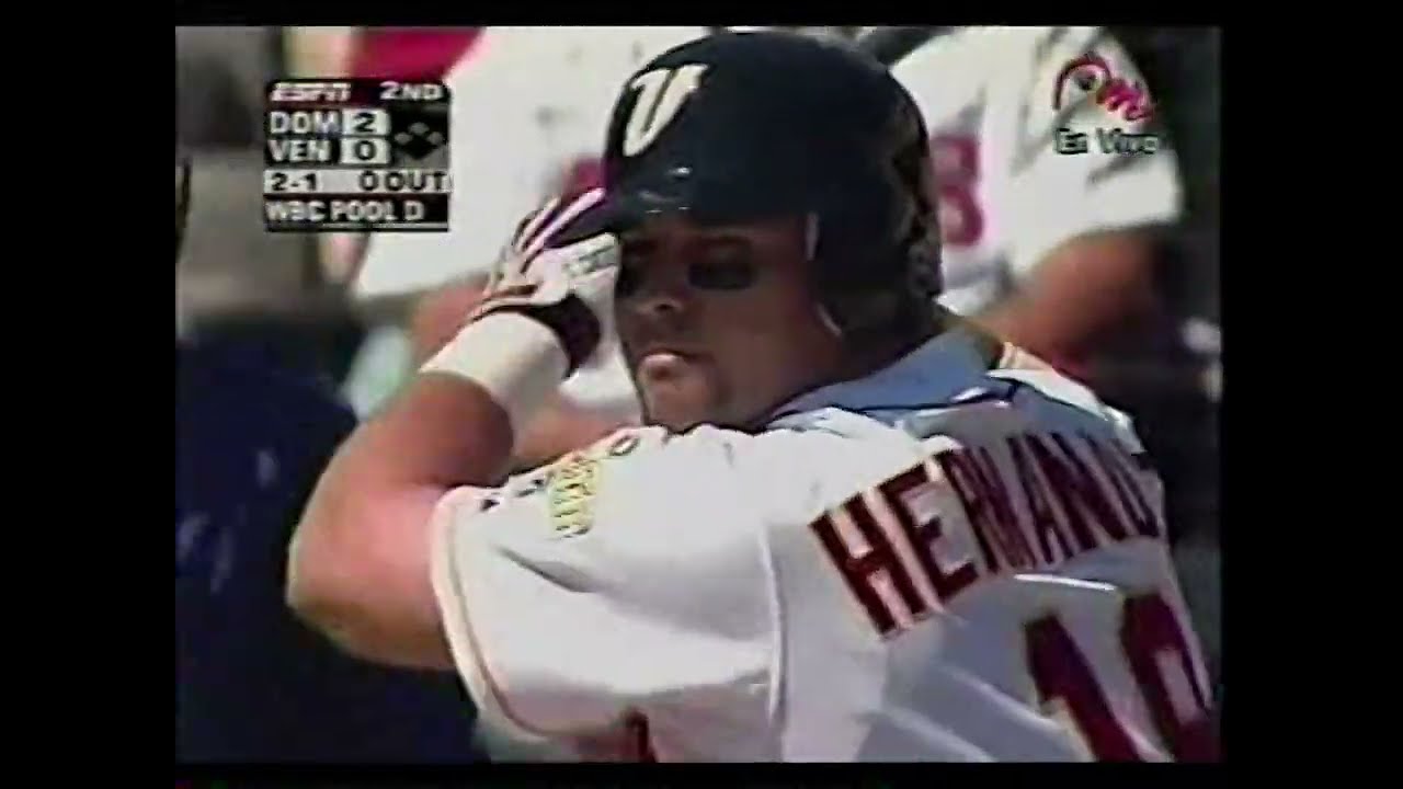 Clásico Mundial 2006 Venezuela / Dominicana 1er juego