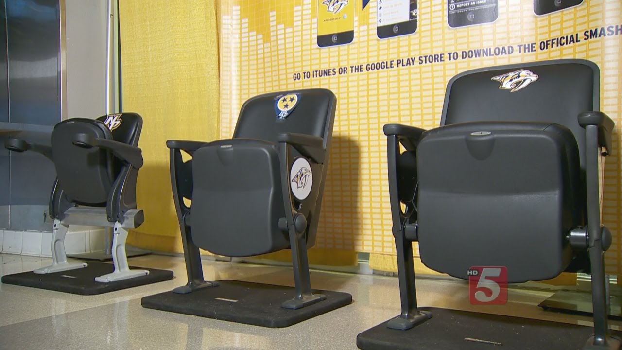 Bridgestone Arena Renovations Include New Seats
