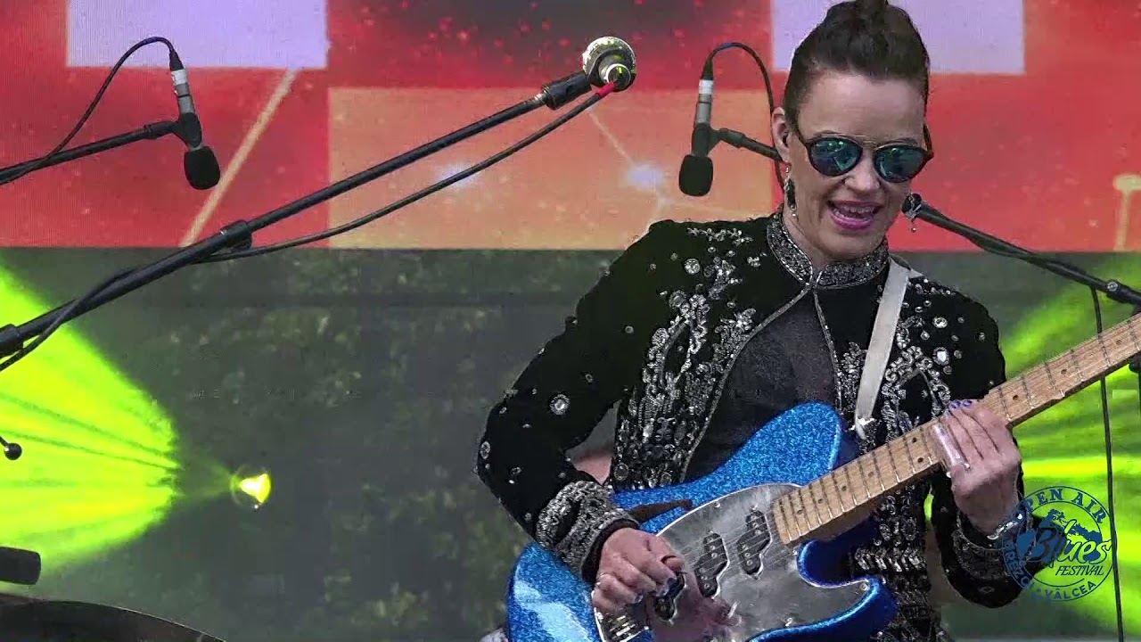Erja Lyytinen live at Open Air Blues Festival 2019