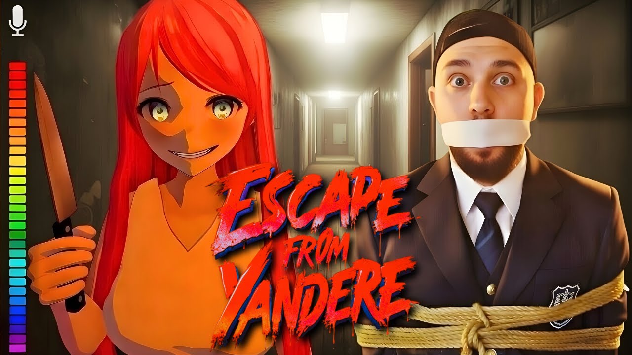 CETTE YANDERE R&Eacute;AGIT &Agrave; MON MICRO AVEC CHATGPT... | Escape From Yandere (Jeu Complet)