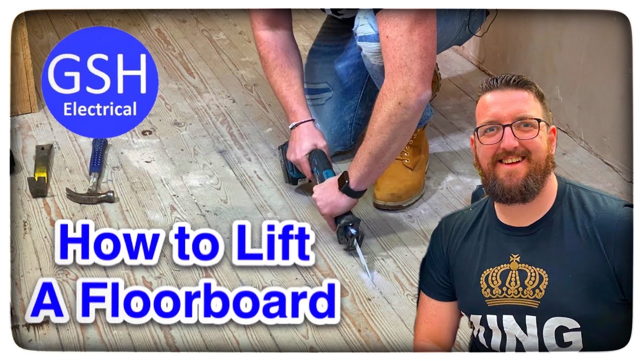 How to Cut and Remove the Tongue then Lift a Floorboard